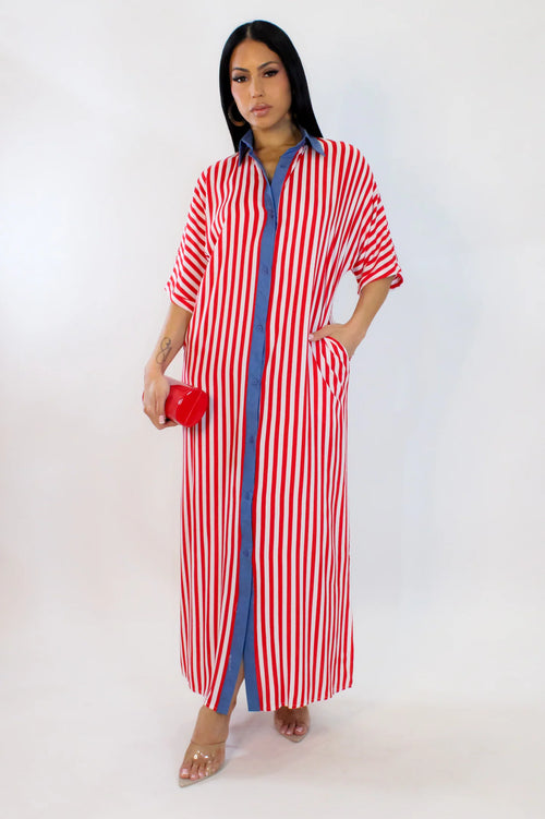 Classic Stripe Dress