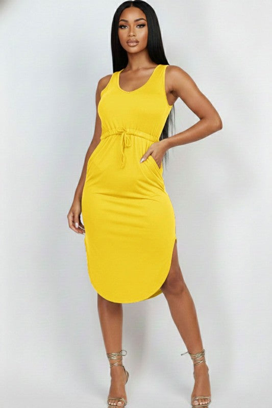 Drawstring Her Dress