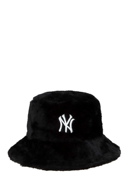 NY Fuzzy Bucket Hat