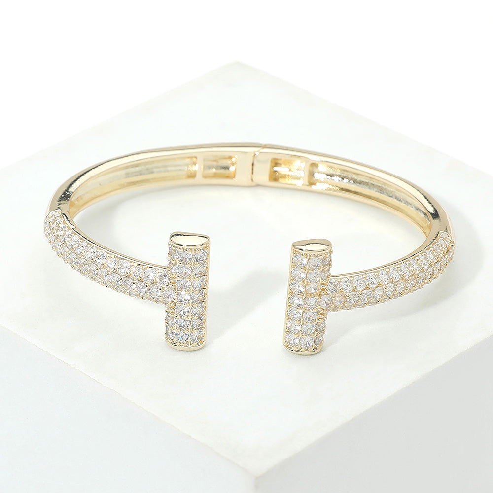 T Cuff Bracelet