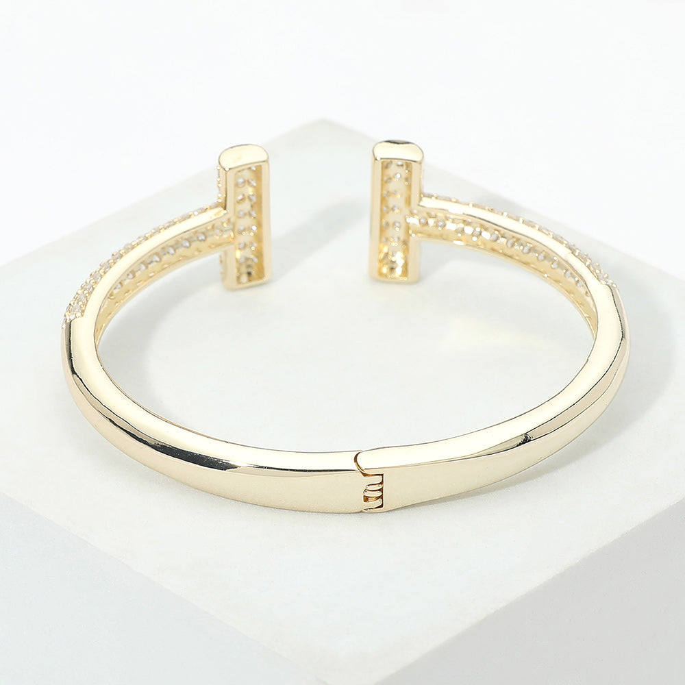 T Cuff Bracelet