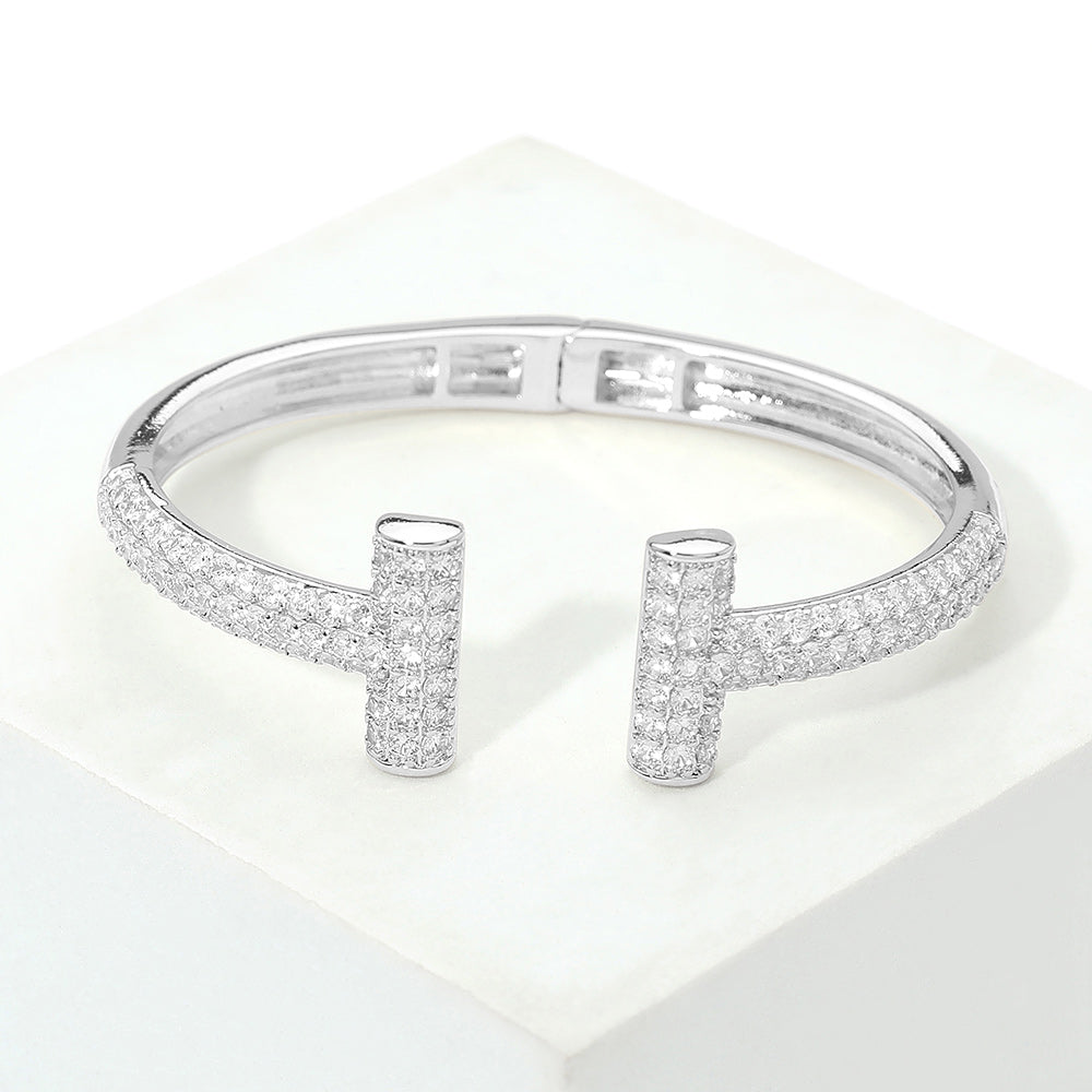 T Cuff Bracelet