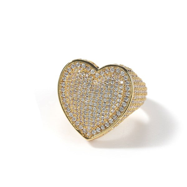 Bling Heart Ring