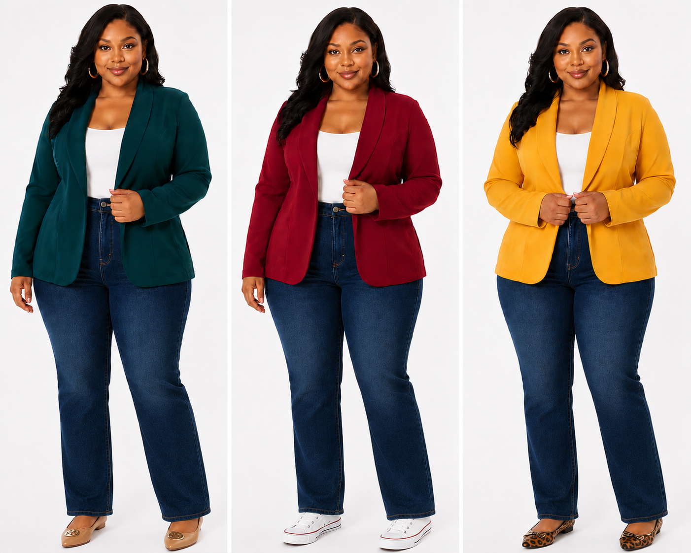 Open Front Blazer