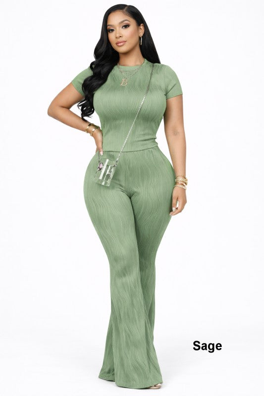 Wavy Bliss Pant Set